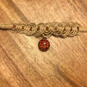 Hemp Choker Necklace